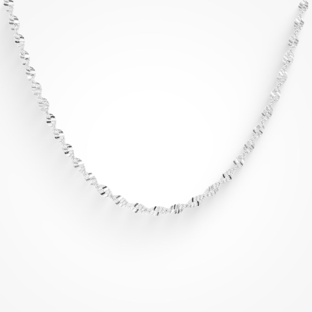 Collier Torsadé Double