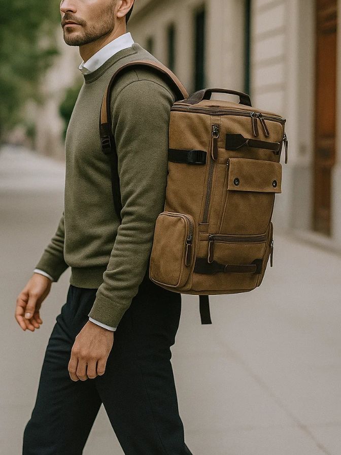 Leviana Vintage Backpack - Dune Vanguard Collection