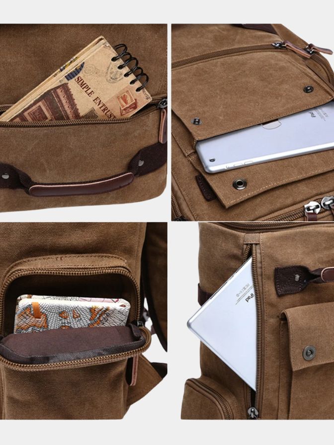Leviana Vintage Backpack - Dune Vanguard Collection