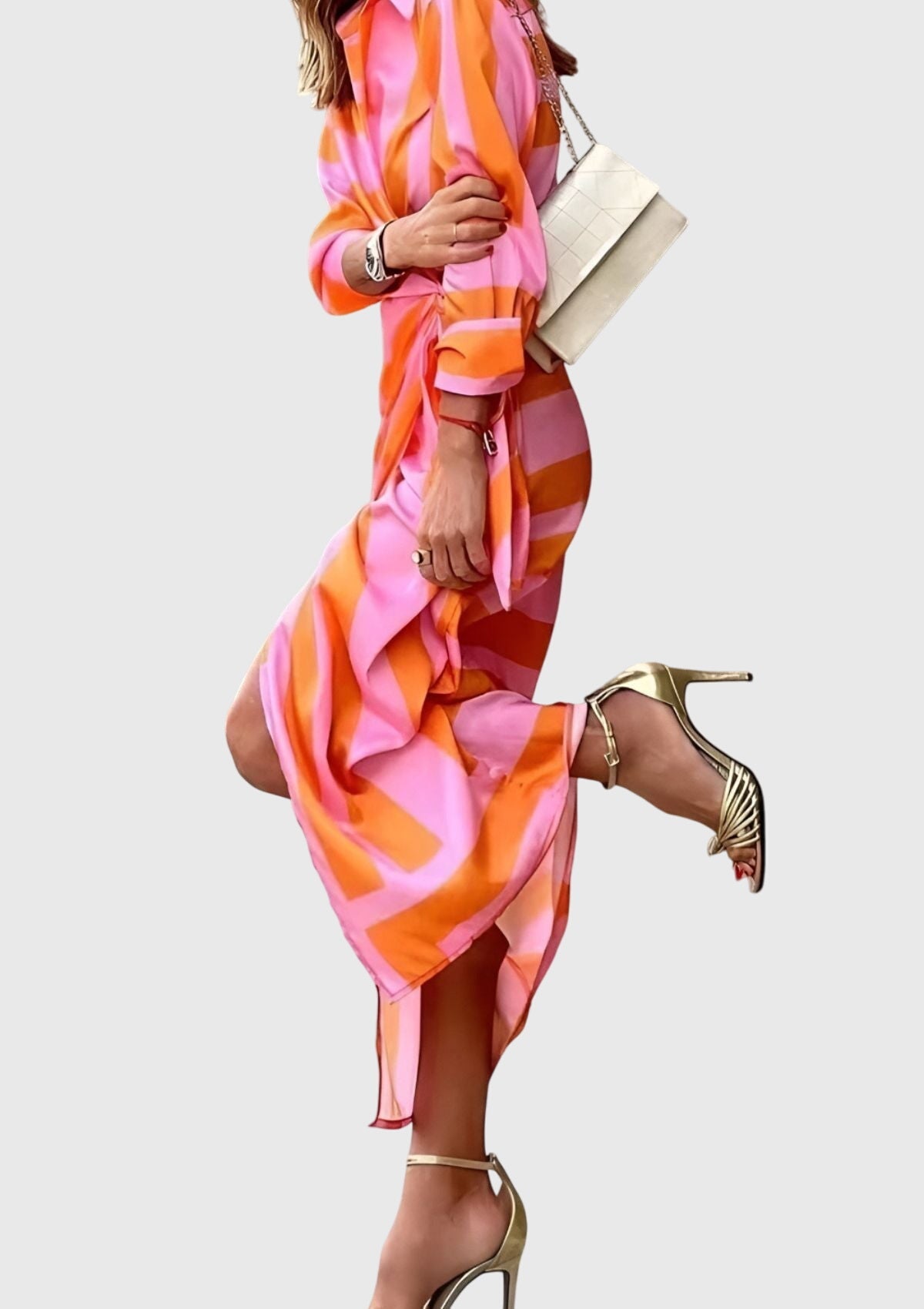 Everly™ | Stylish Printed Wrap Dress