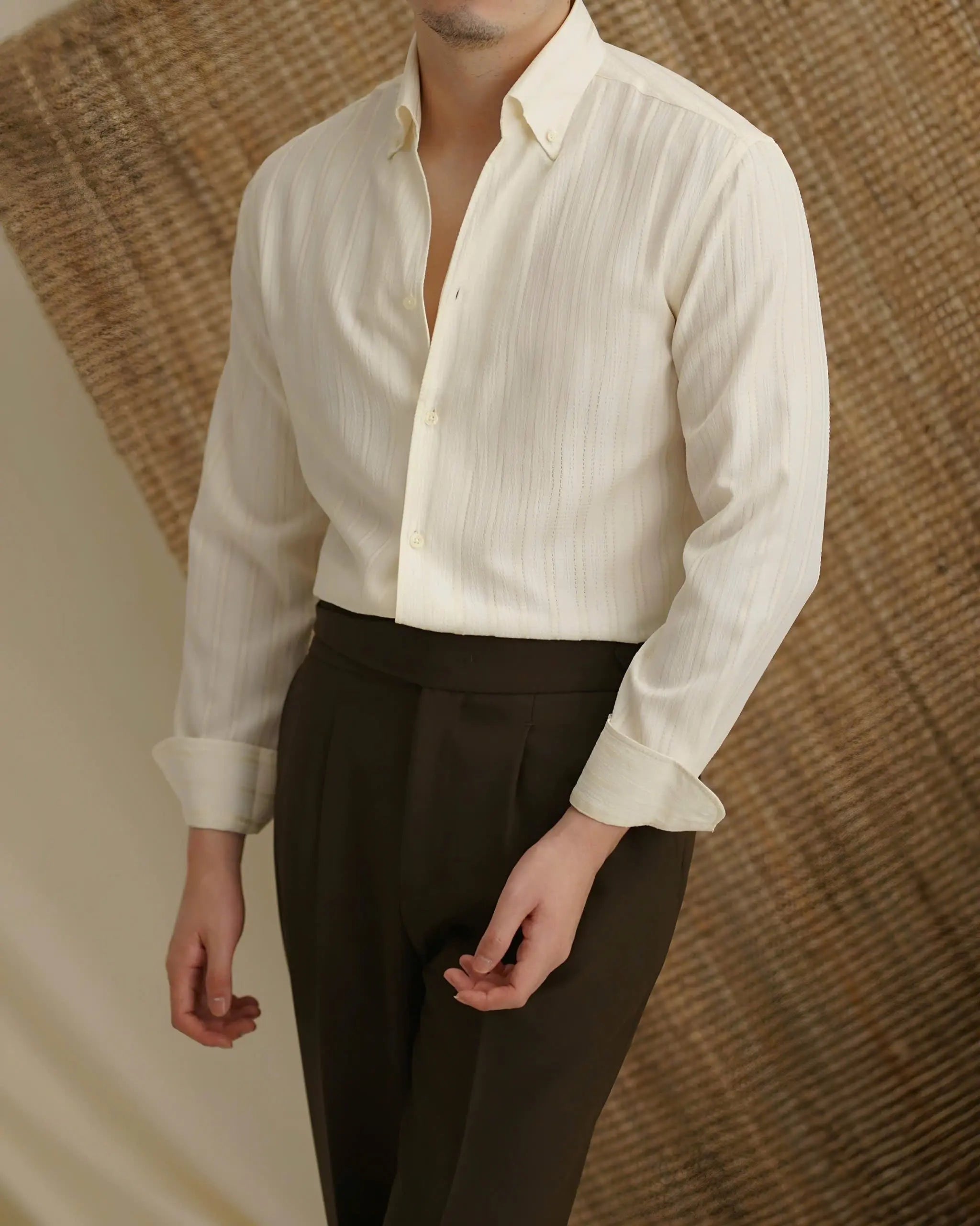 Leviana Striped Seersucker Shirt