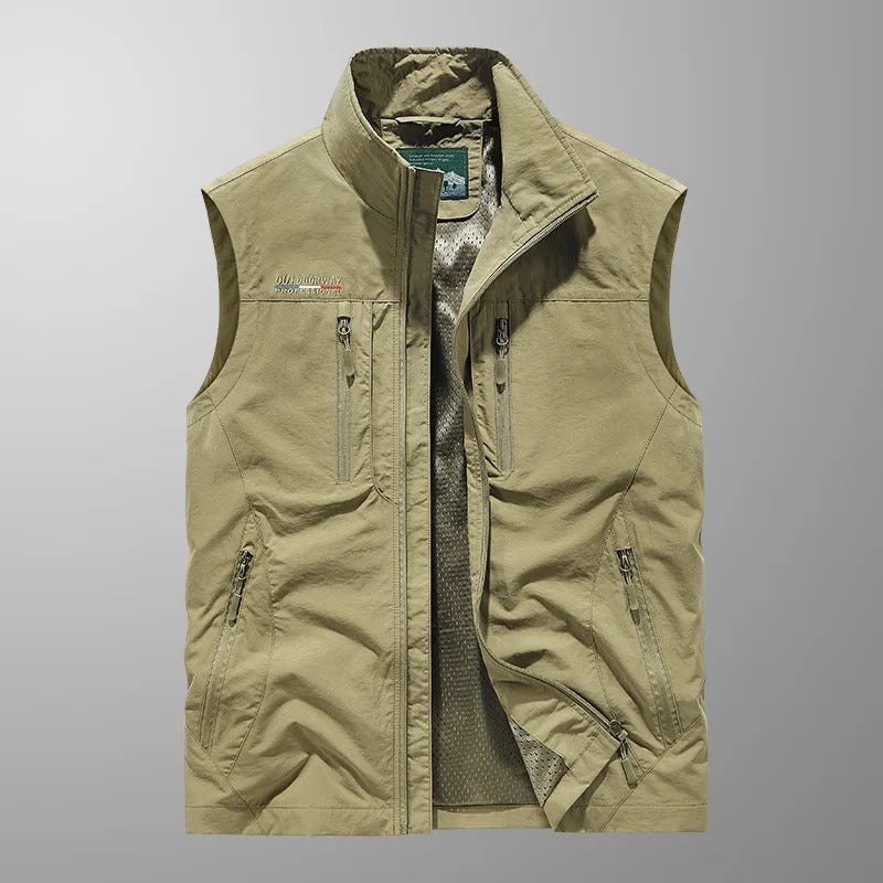 Caspar – Gilet cargo respirant avec poches intelligentes