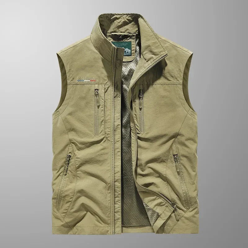 Caspar – Gilet cargo respirant avec poches intelligentes