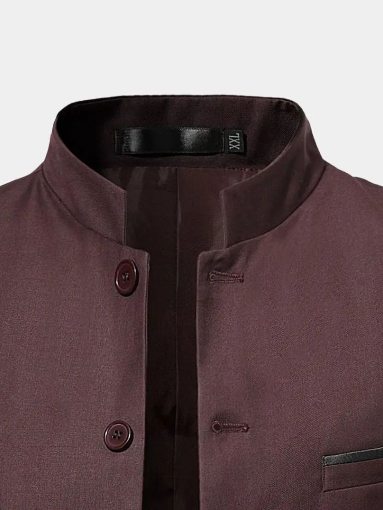 Leviana Elegant Collar Jacket