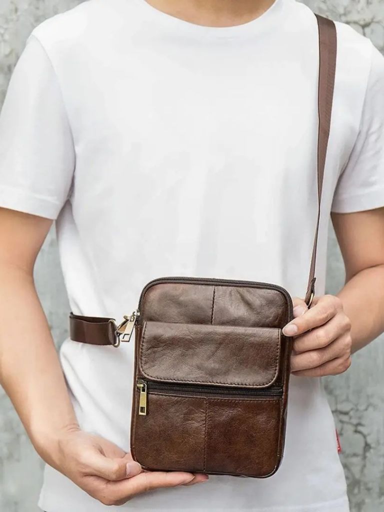 Leviana Essential Leather Crossbody Bag
