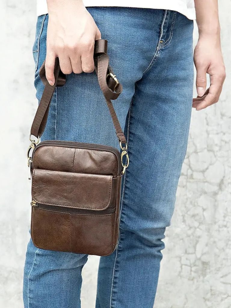 Leviana Essential Leather Crossbody Bag