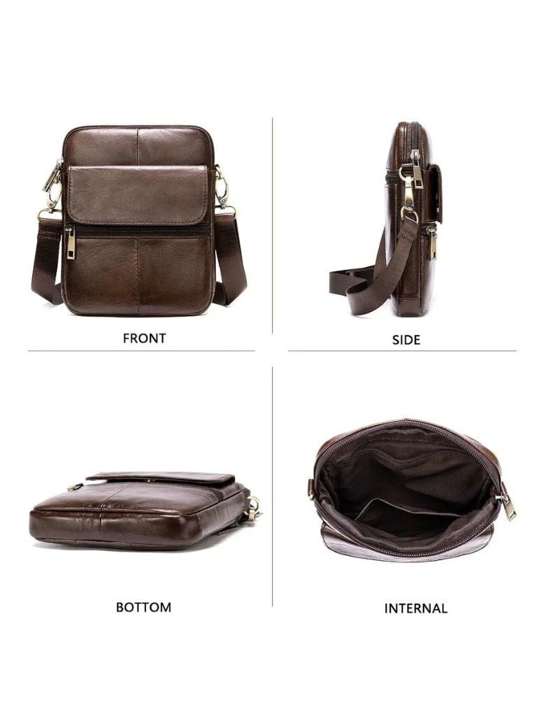 Leviana Essential Leather Crossbody Bag