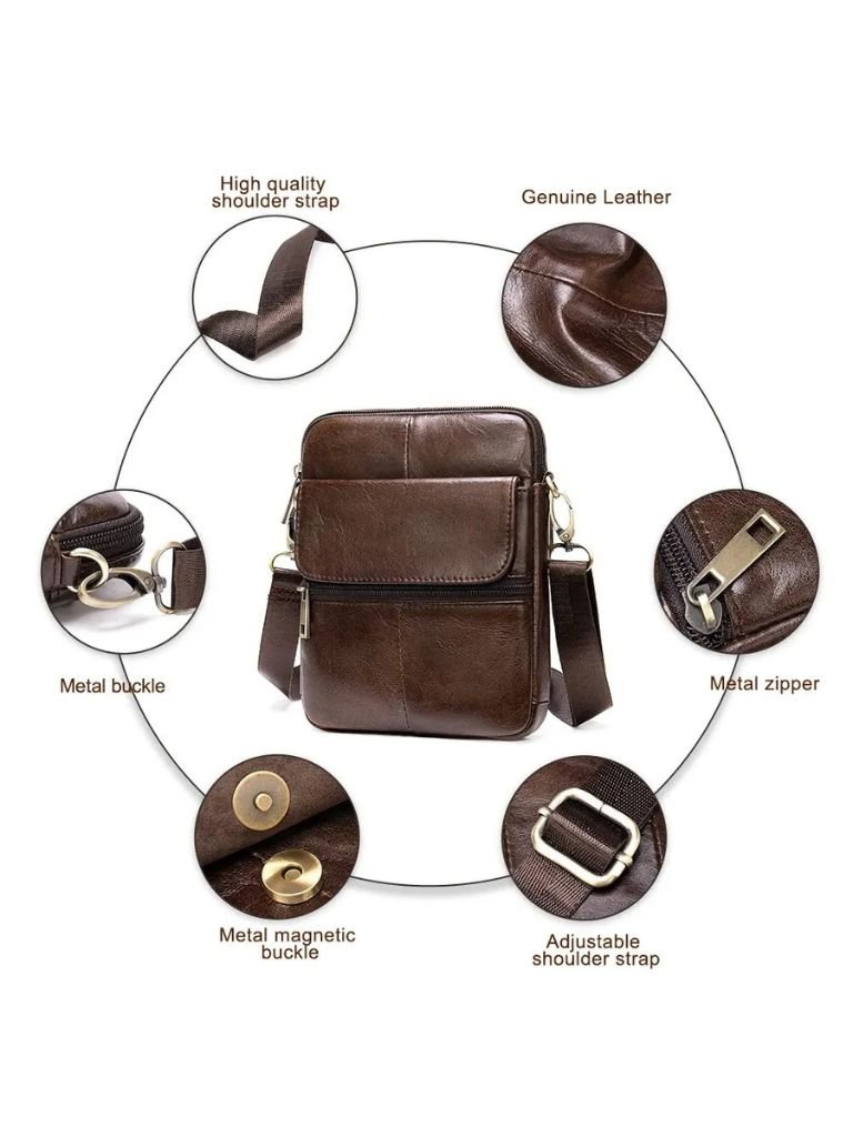 Leviana Essential Leather Crossbody Bag