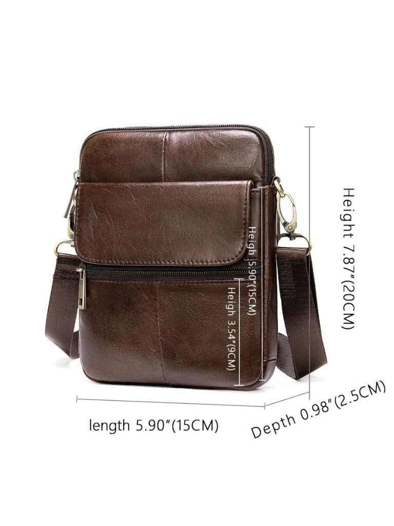 Leviana Essential Leather Crossbody Bag