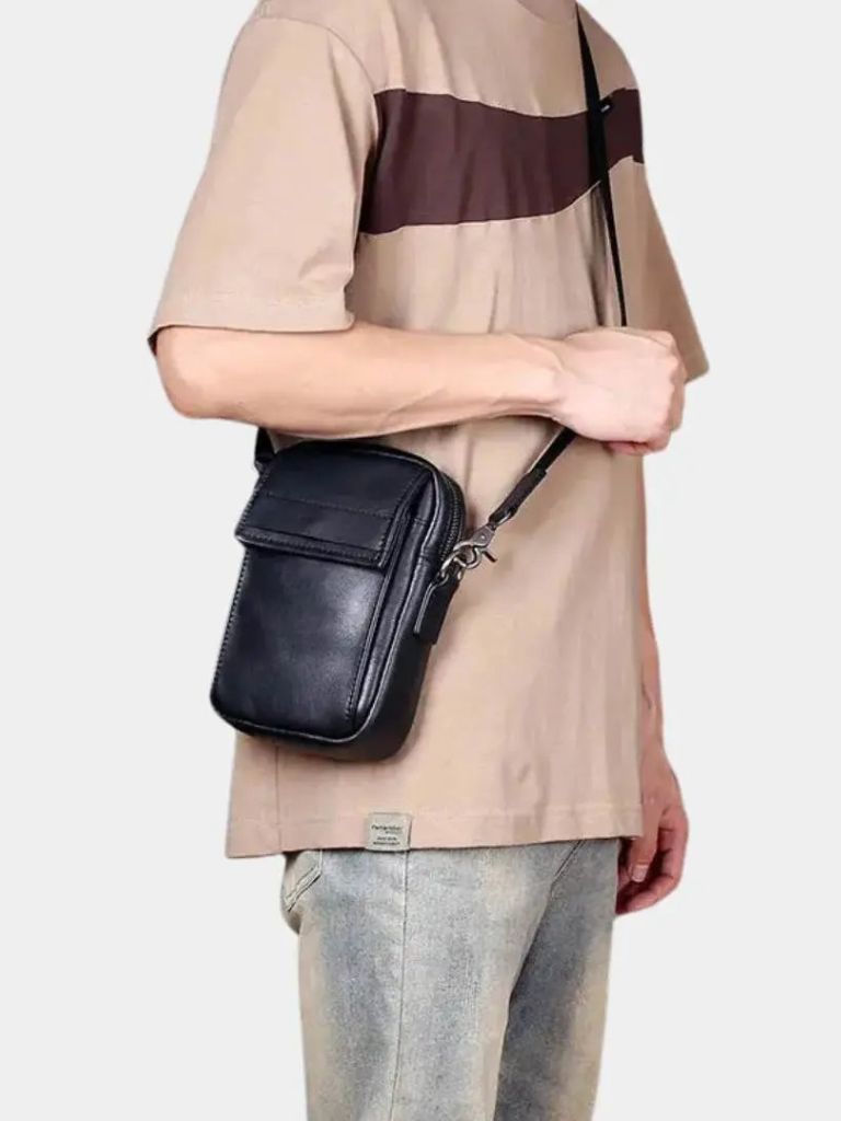 Leviana Essential Leather Crossbody Bag