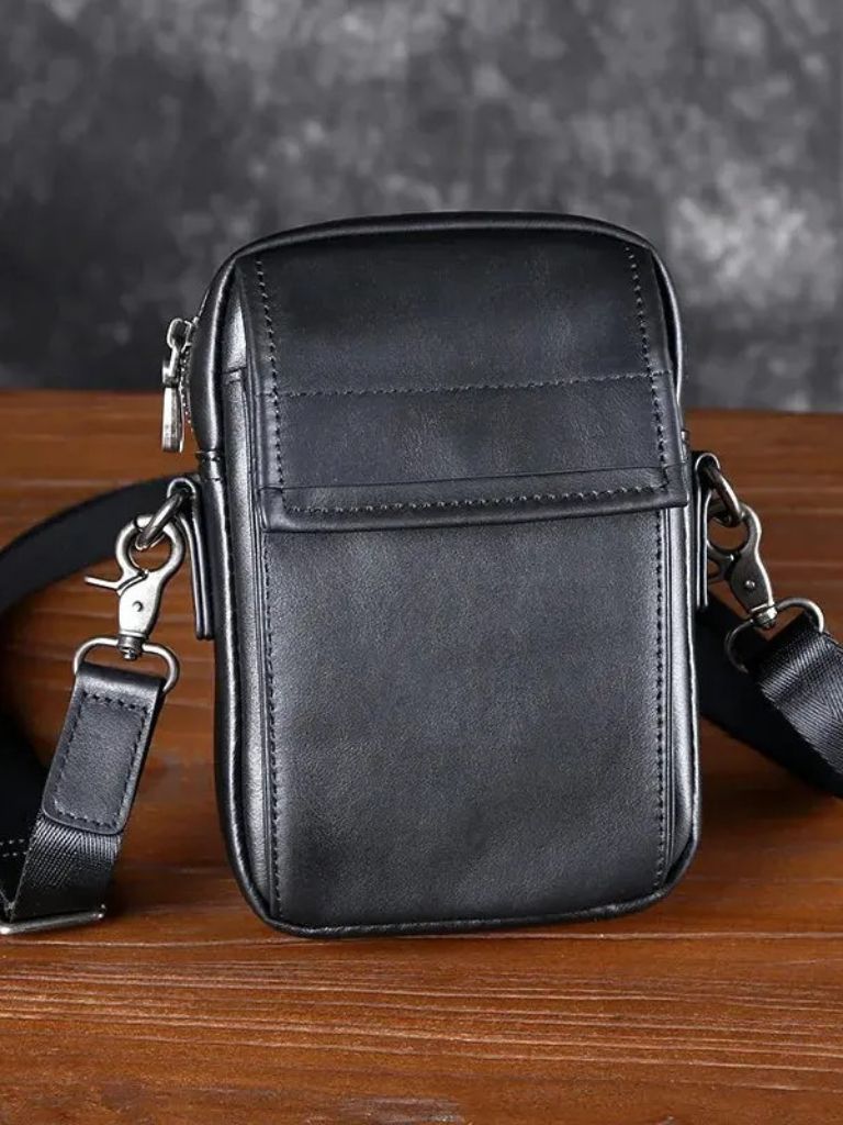 Leviana Essential Leather Crossbody Bag