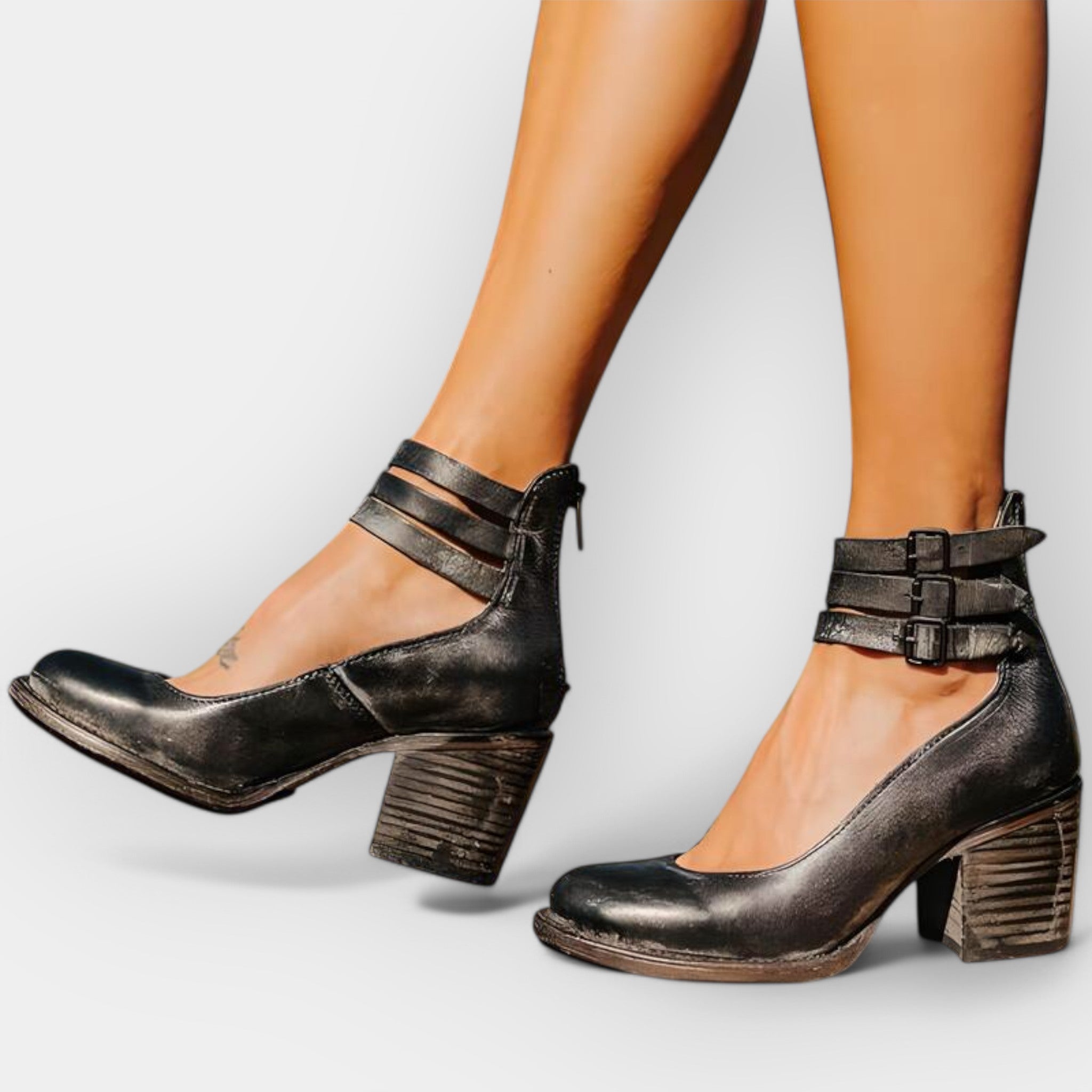 Sandales à Talon Léger