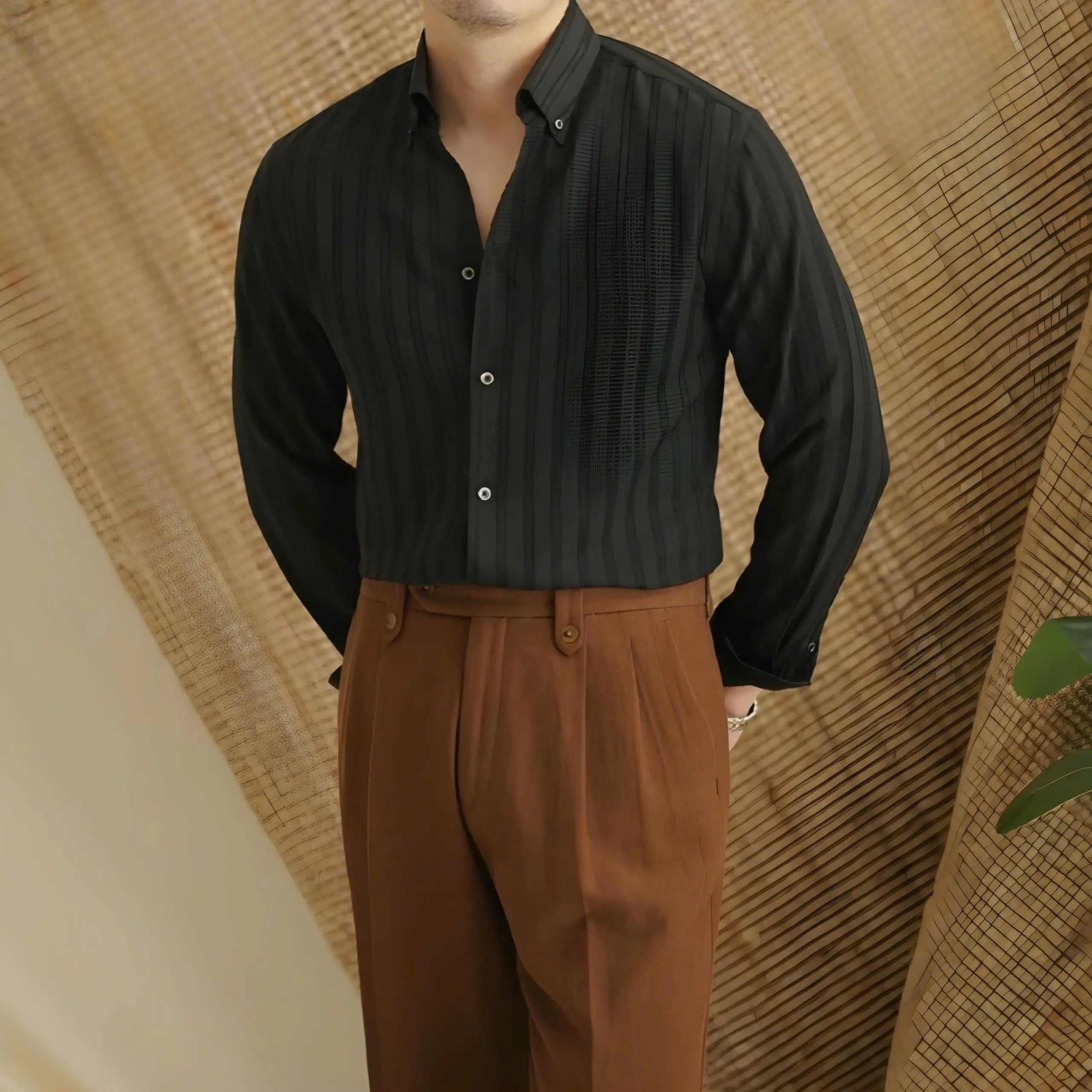 Leviana Striped Seersucker Shirt