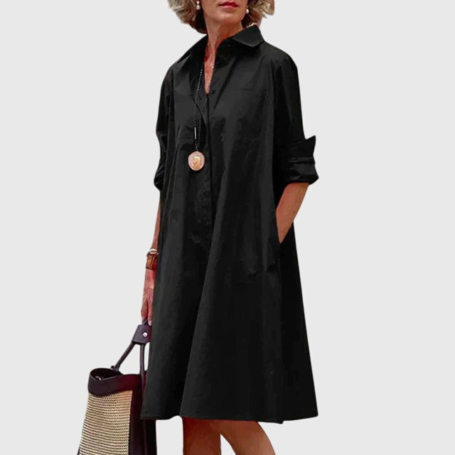 Paige™ - Chic Dress Featuring Convenient Pockets