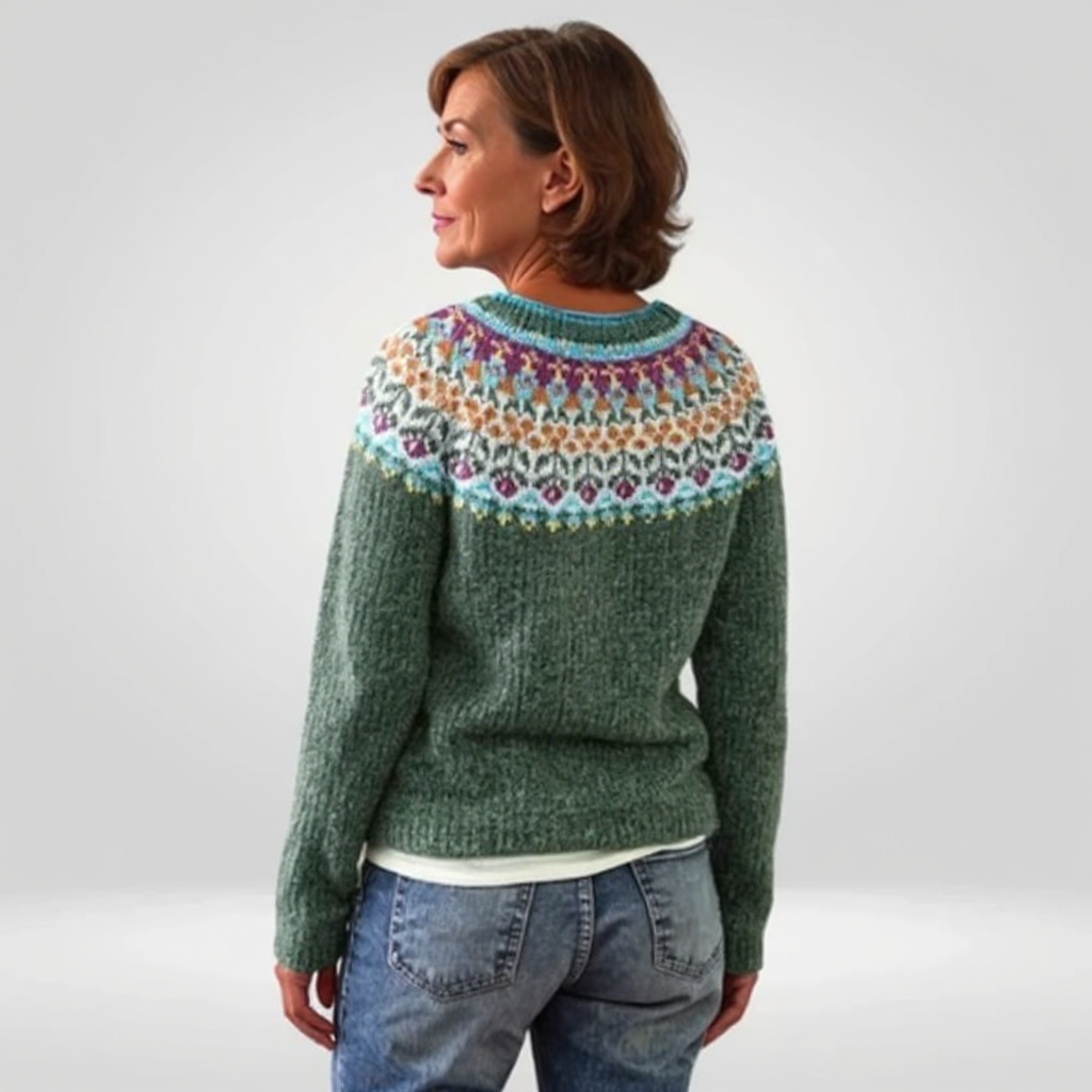 Abigail | Pull Islandais Vintage
