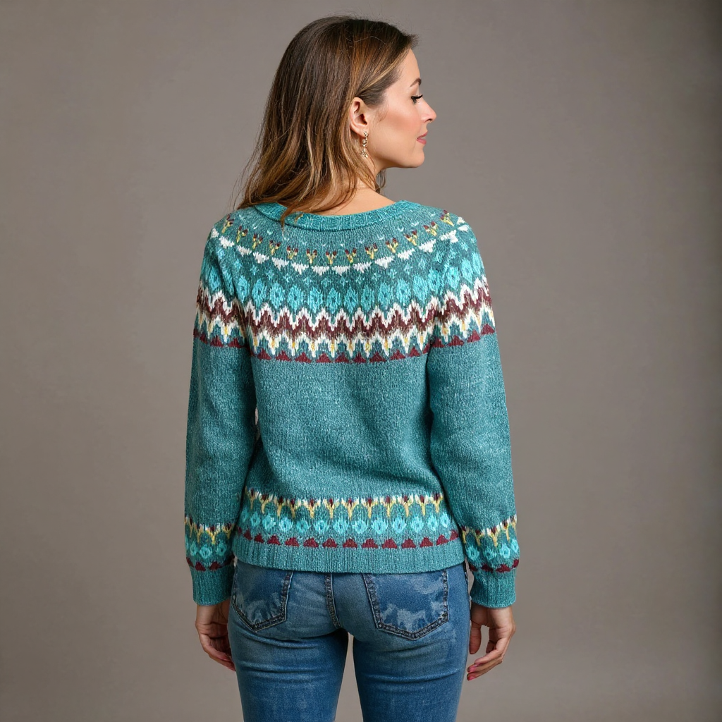 Gloria | Pull Islandais Vintage