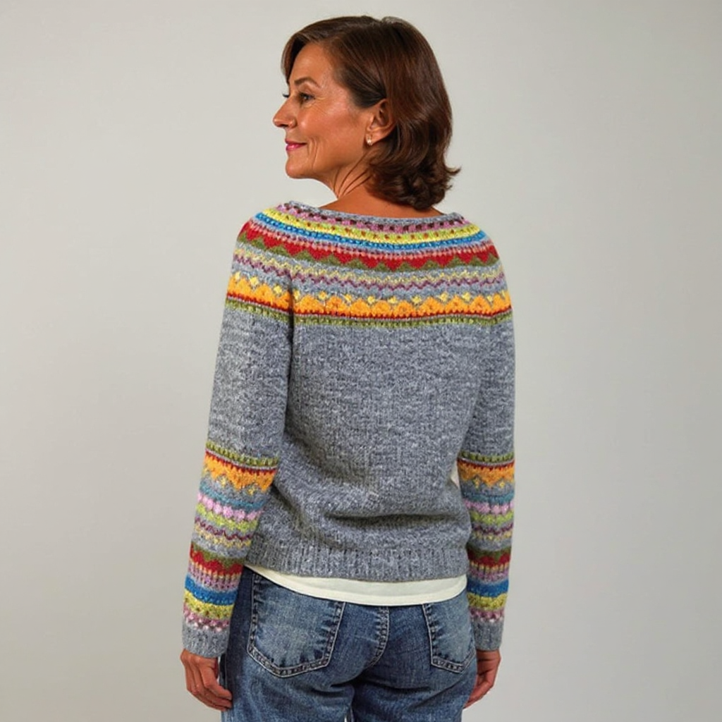 Joanna | Pull Islandais Vintage