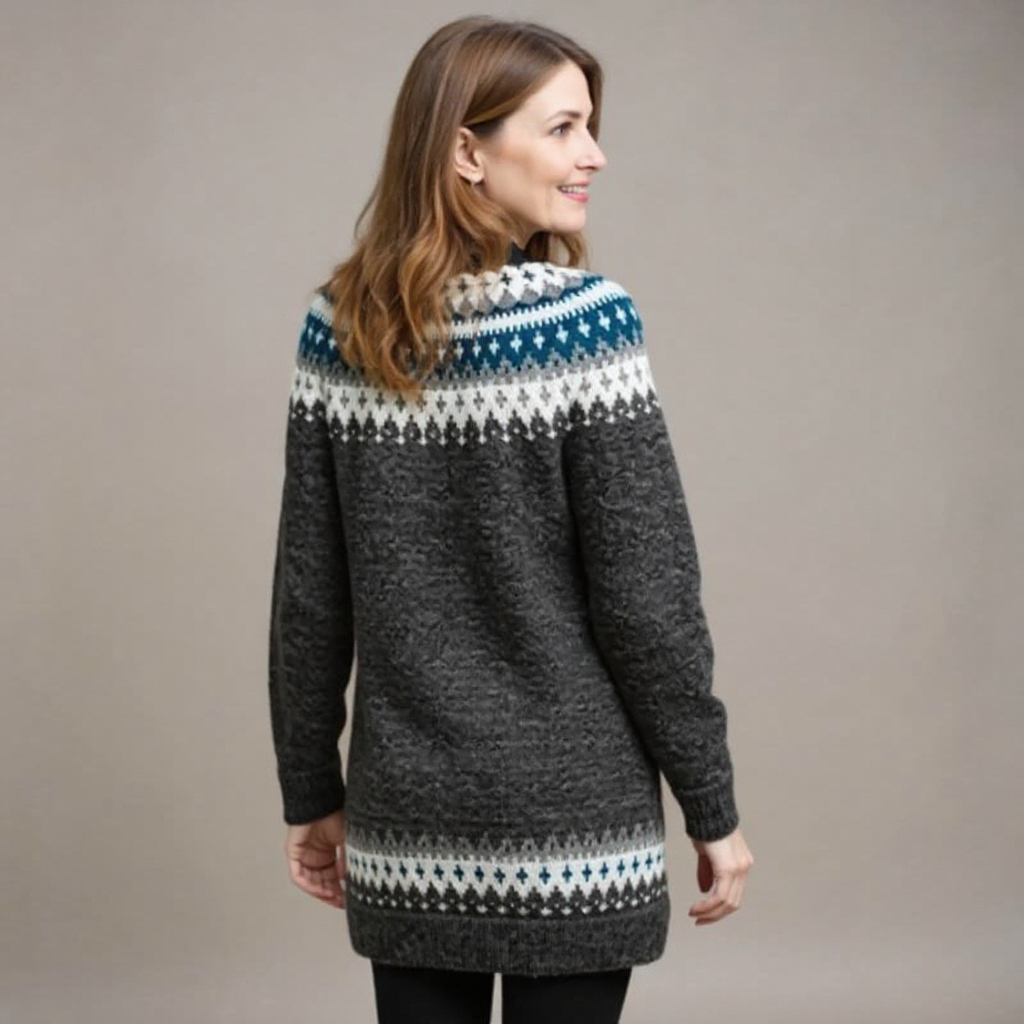 Avril | Pull Islandais Vintage