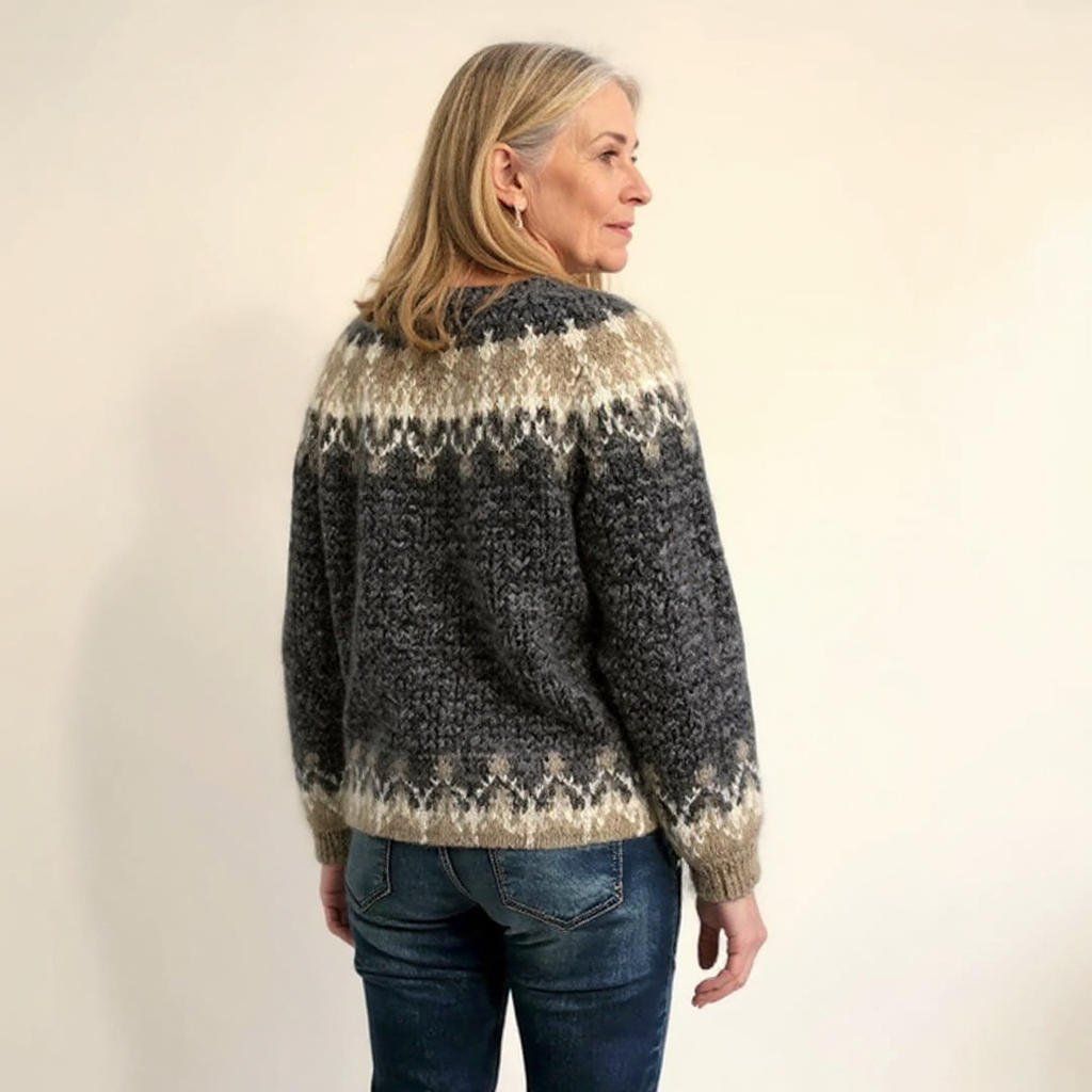 Angela | Pull islandais vintage
