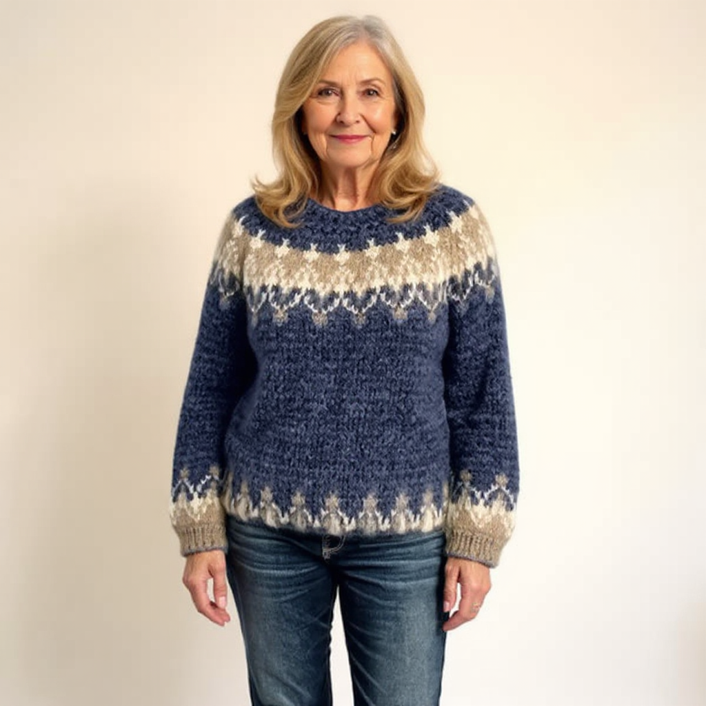 Angela | Pull islandais vintage
