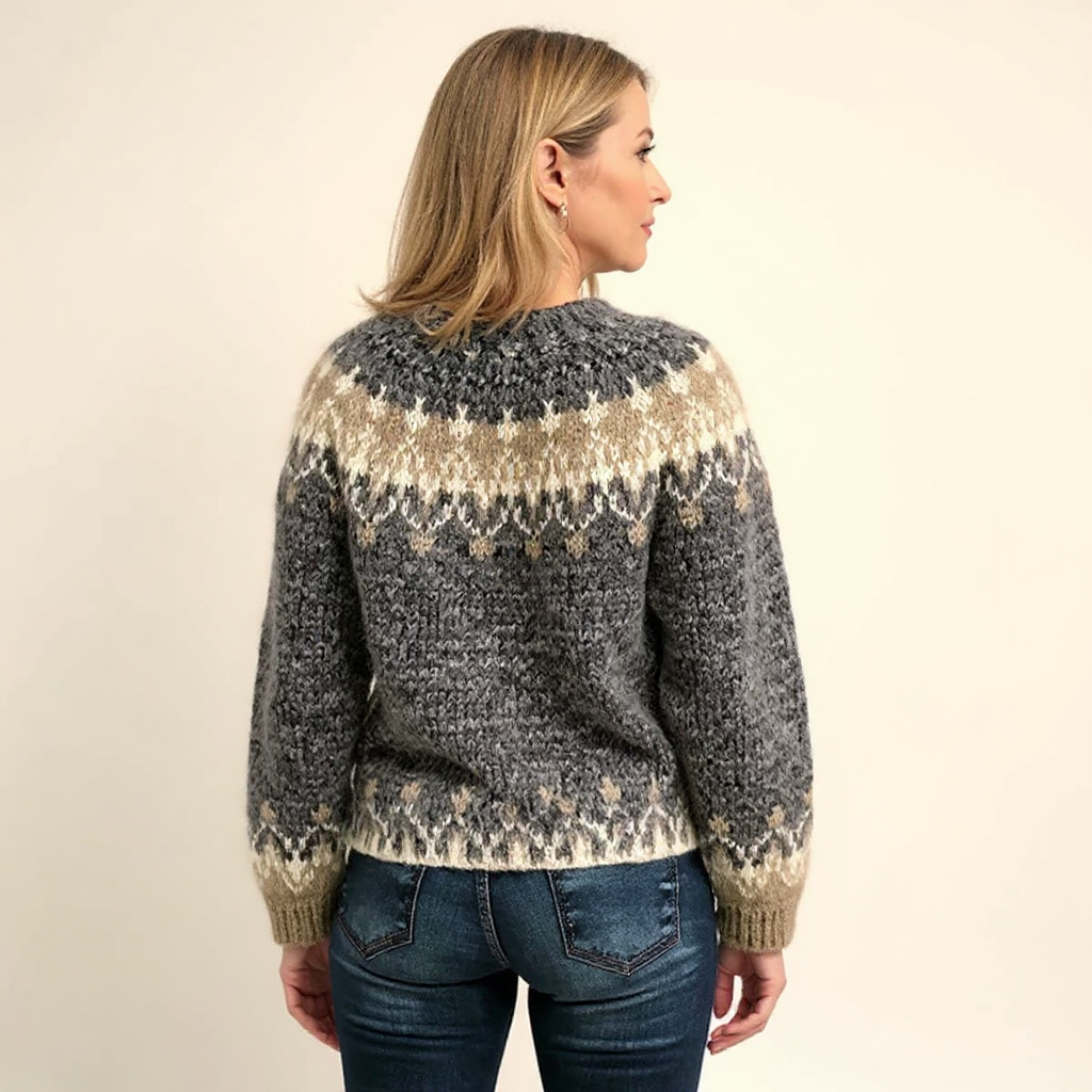 Angela | Pull islandais vintage