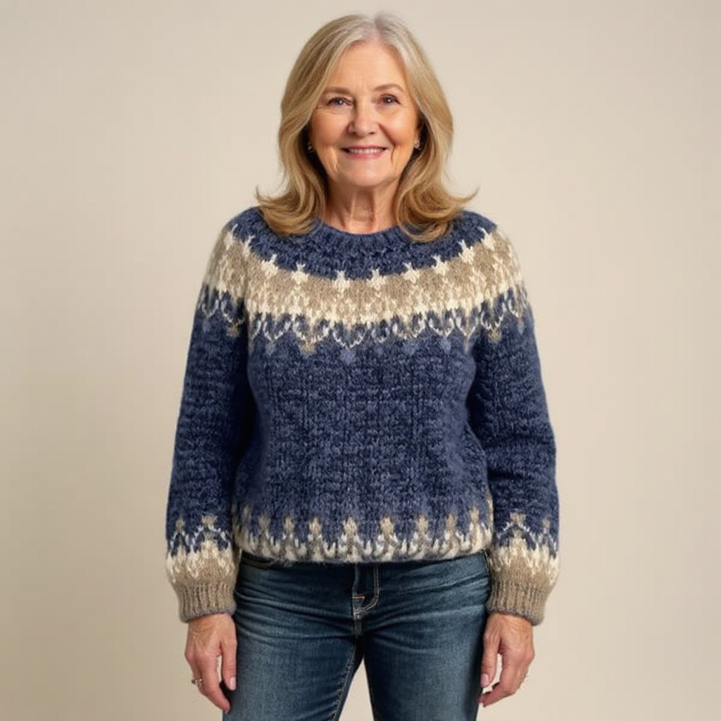 Angela | Pull islandais vintage