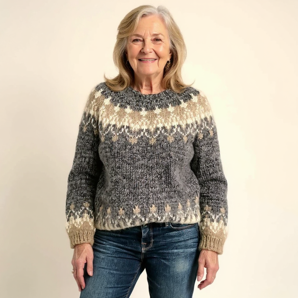 Angela | Pull islandais vintage