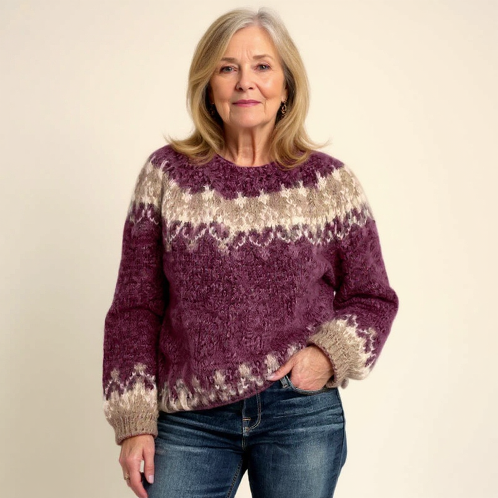Angela | Pull islandais vintage