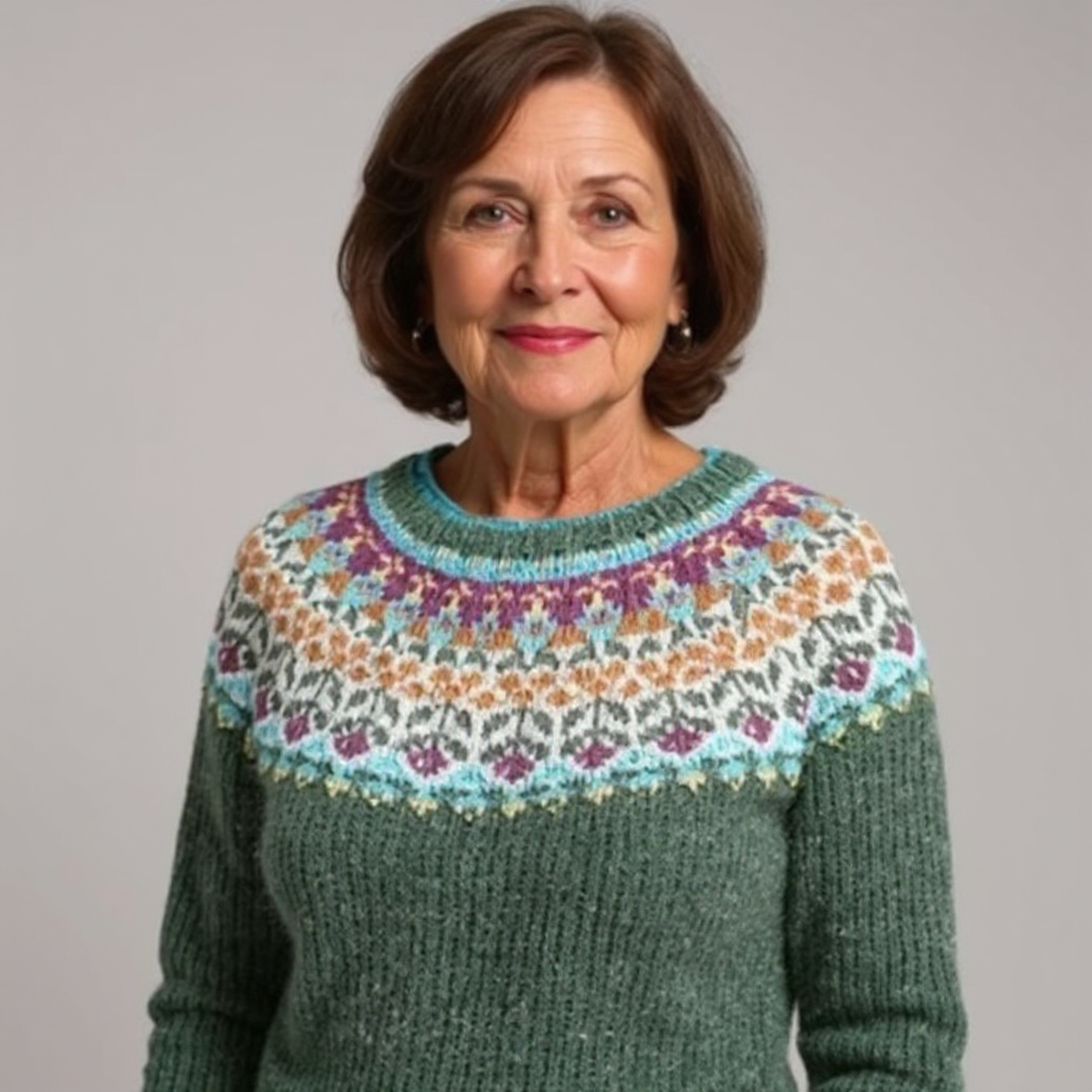 Abigail | Pull Islandais Vintage