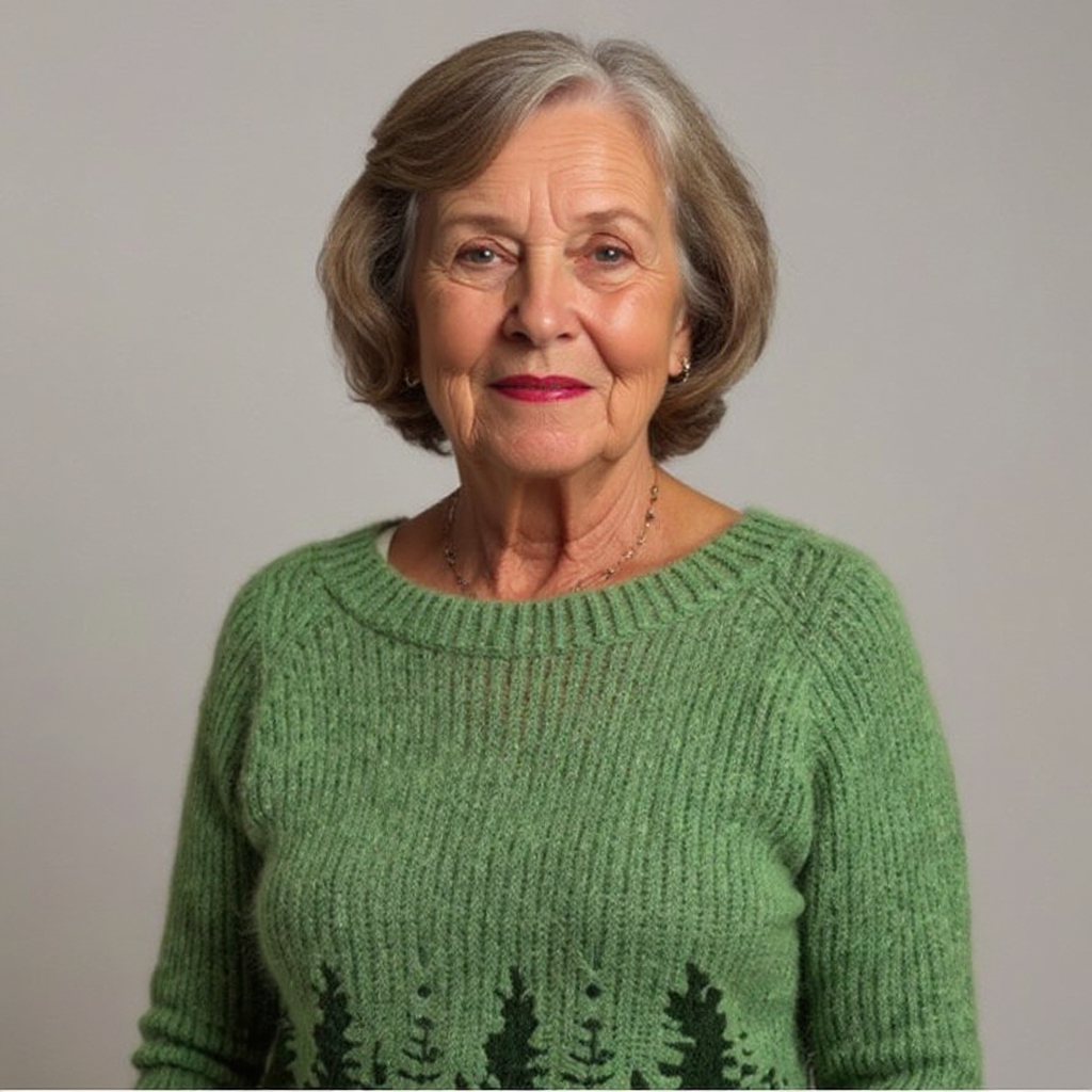 Diana | Pull islandais vintage