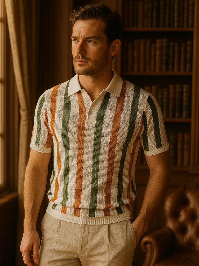 Heritage Knit Resort Polo - Leviana
