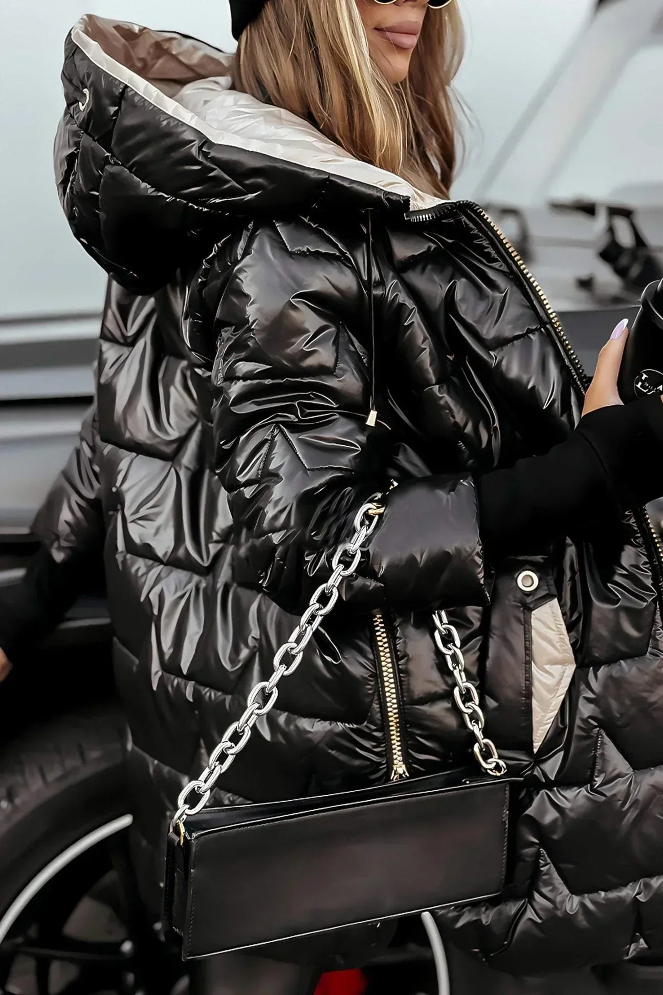 Leviana™ | Long Quilted Jacket