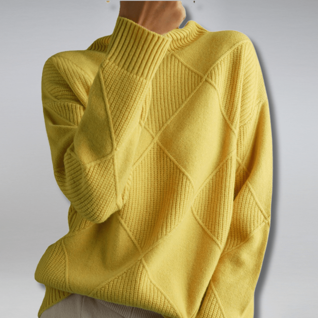 ISABELLE – ELEGANT TURTLENECK SWEATER FOR DAILY STYLE