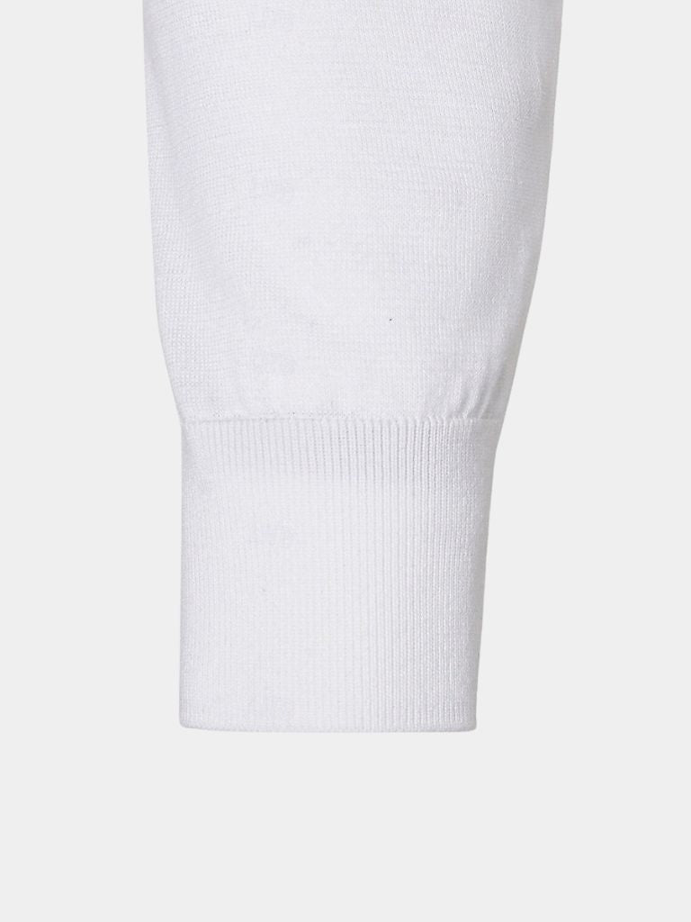 Ivory Elite Long Sleeve Polo – Leviana