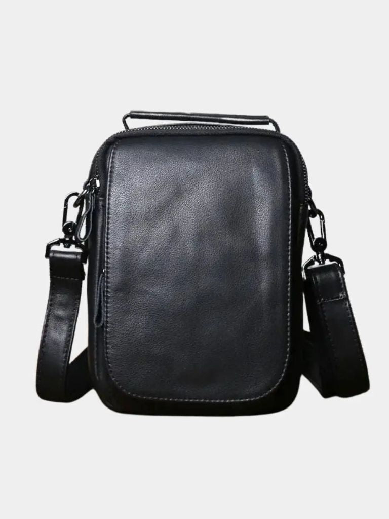 Leviana Men's Leather Messenger Bag