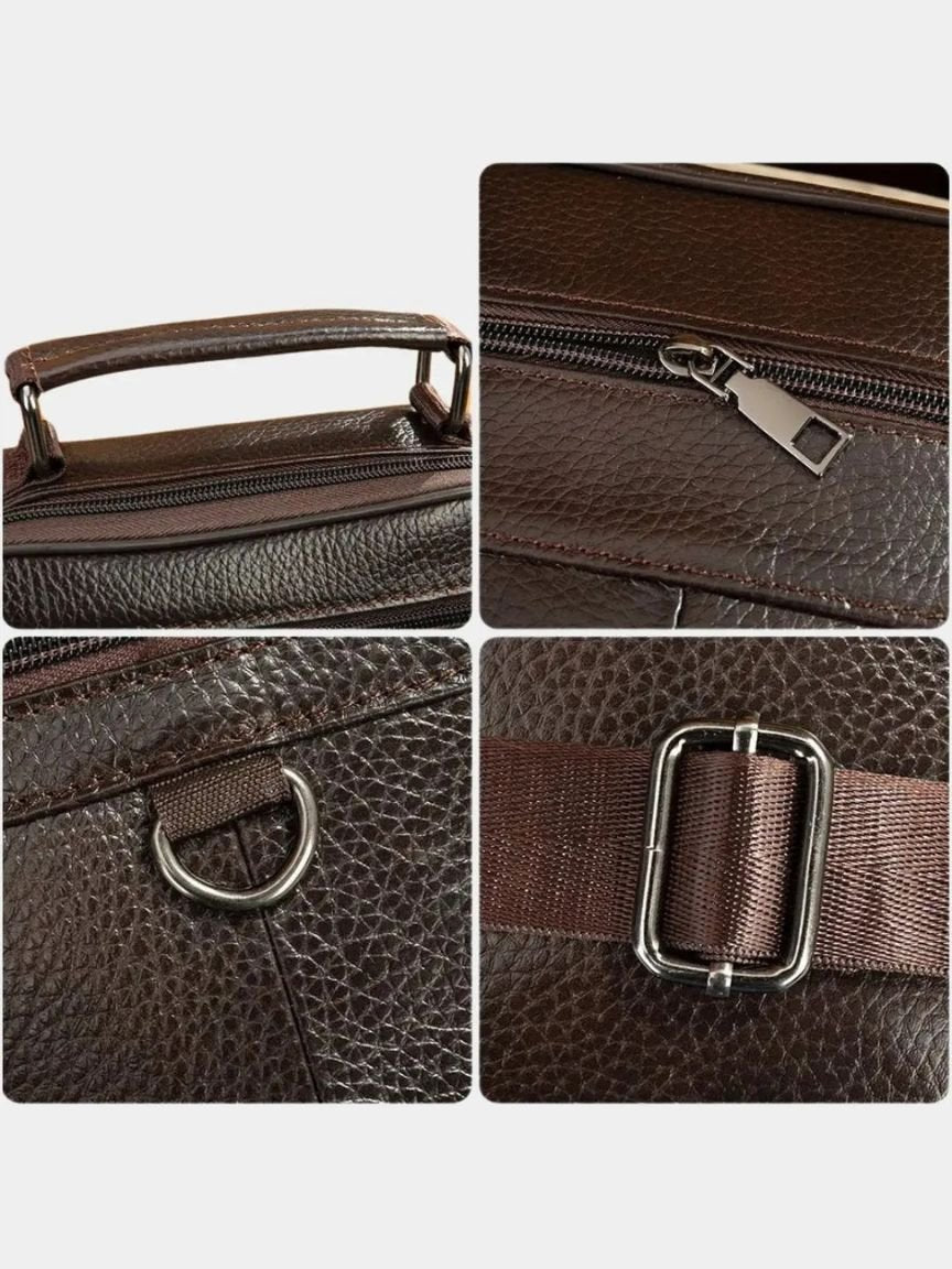 Leviana Men's Leather Crossbody Bag
