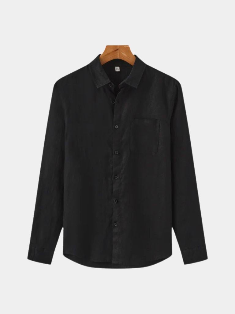 Leviana Black Linen Ensemble