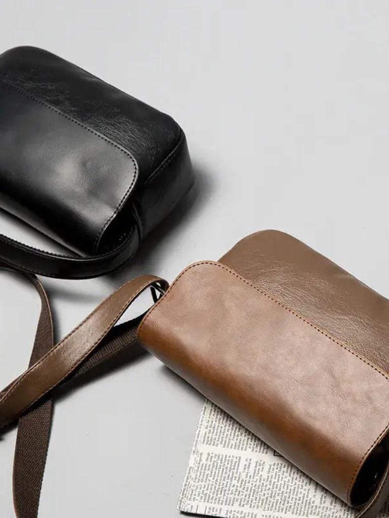 Leviana Milan Essential Leather Crossbody Bag