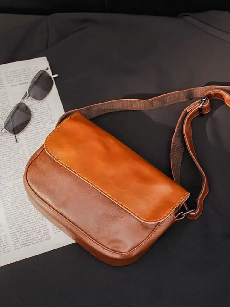 Leviana Milan Essential Leather Crossbody Bag