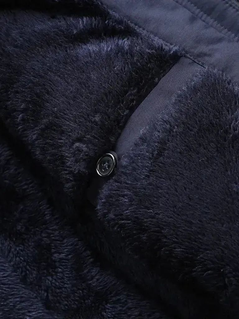 Leviana Military-Style Hooded Jacket