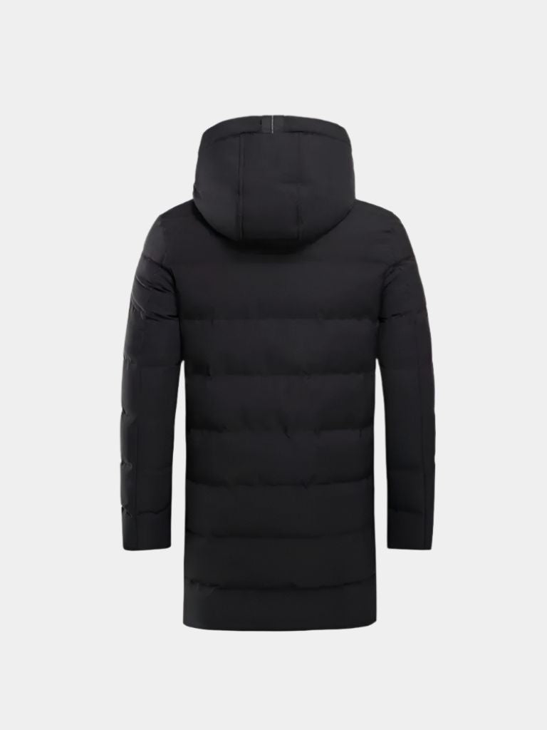 Leviana Long Minimalist Puffer Coat