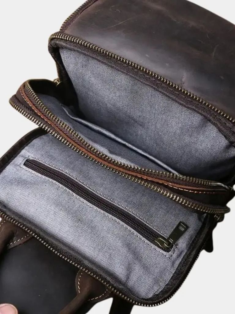 Contemporary Box-Style Shoulder Bag - Leviana