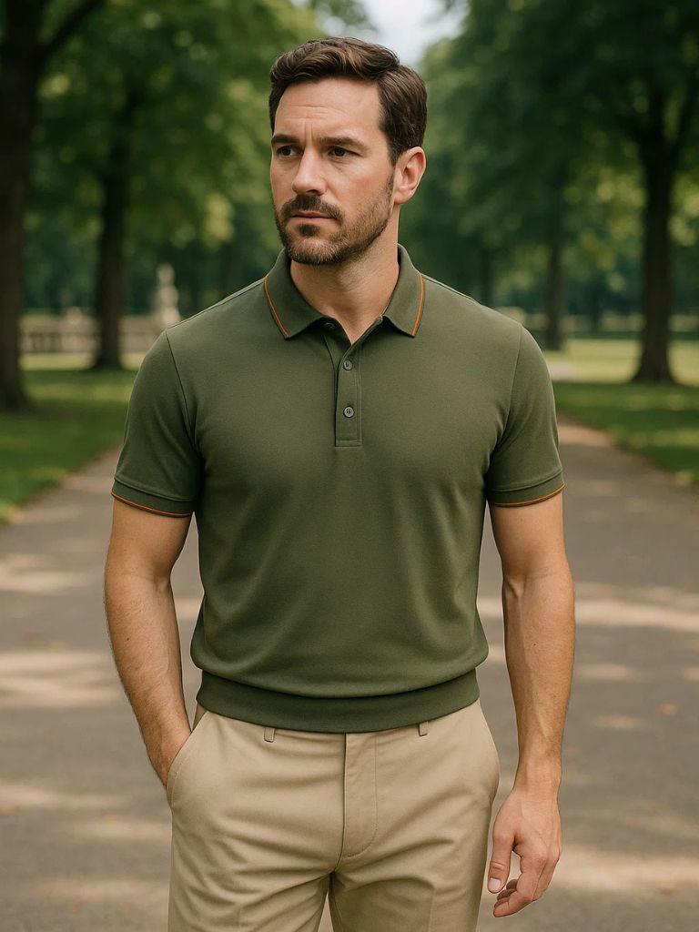 Noble Knit Polo - Leviana
