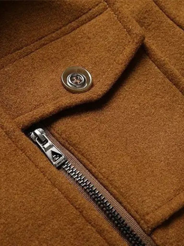 Leviana Vintage-Inspired Two-Piece Winter Coat