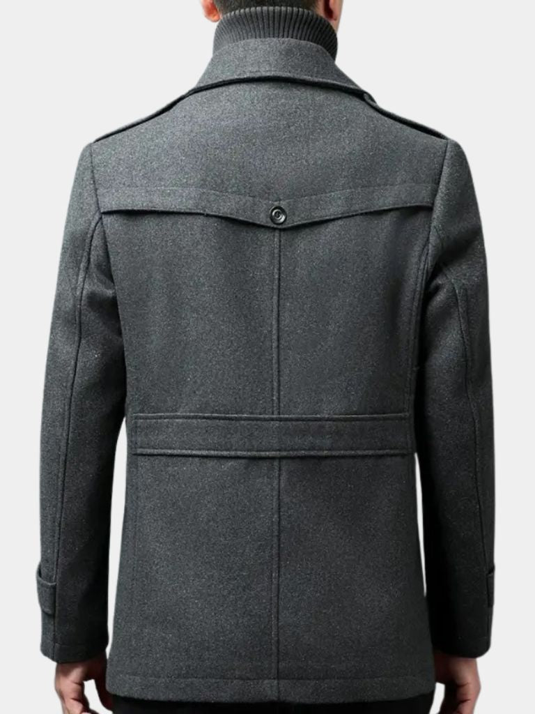 Leviana Vintage-Inspired Two-Piece Winter Coat
