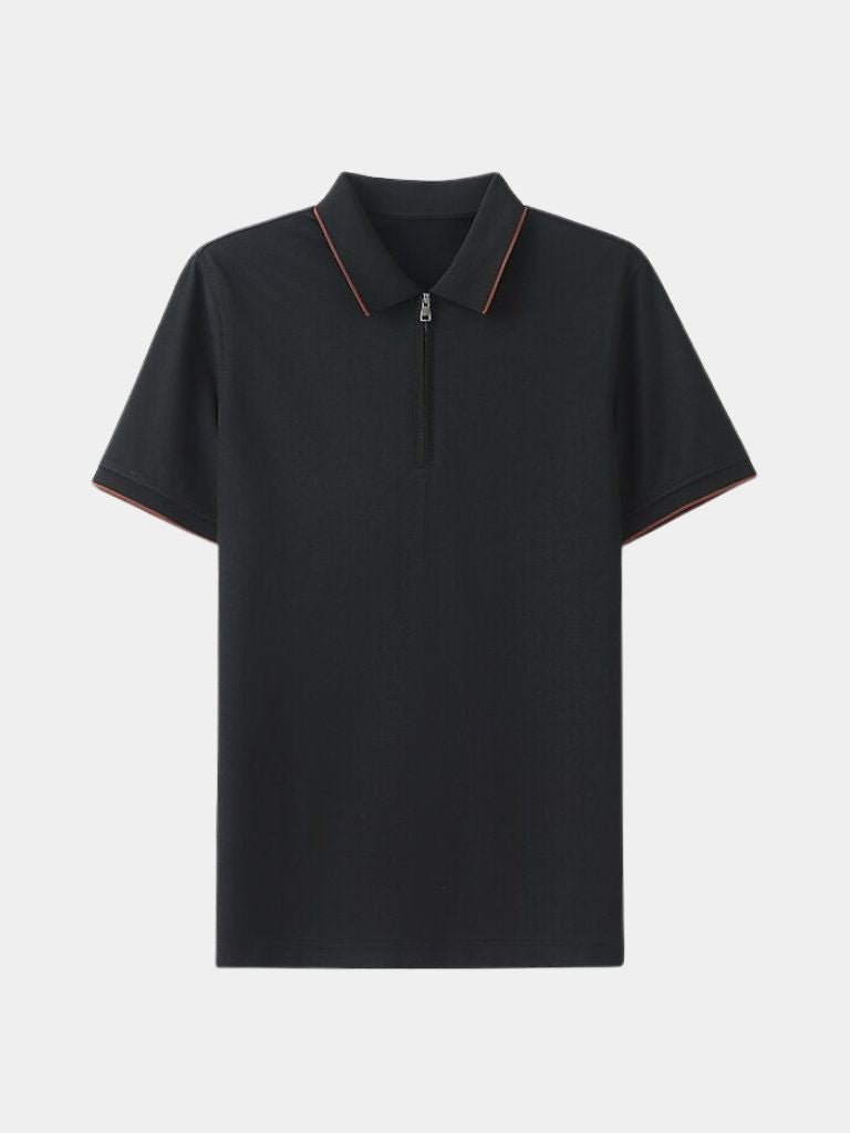 Quarter Zip Polo by Régis – Leviana