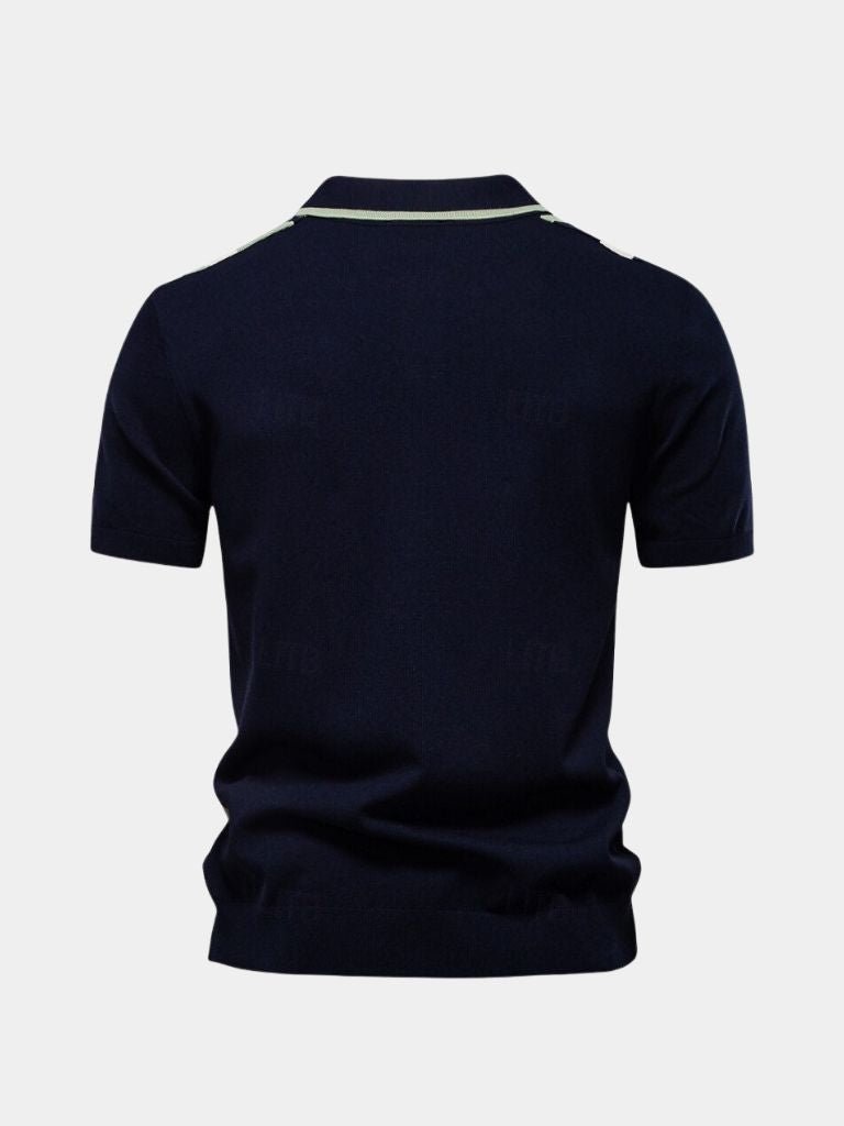 Retro Striped Polo – Leviana
