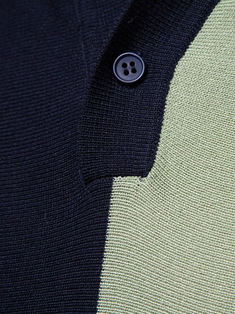 Retro Striped Polo – Leviana