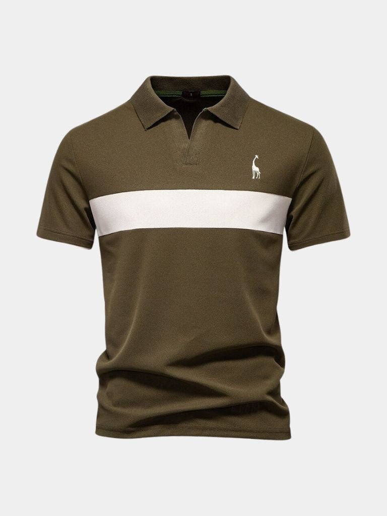 Savanna Striped Polo – Leviana