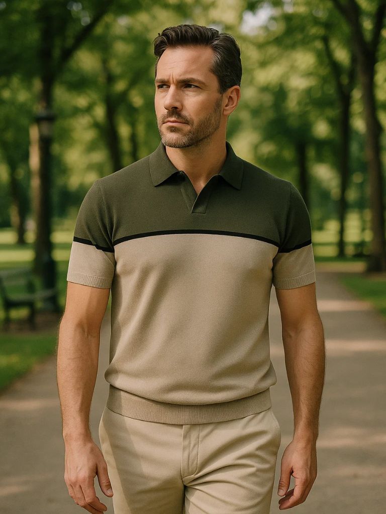 Tanned Velvet Polo – Leviana